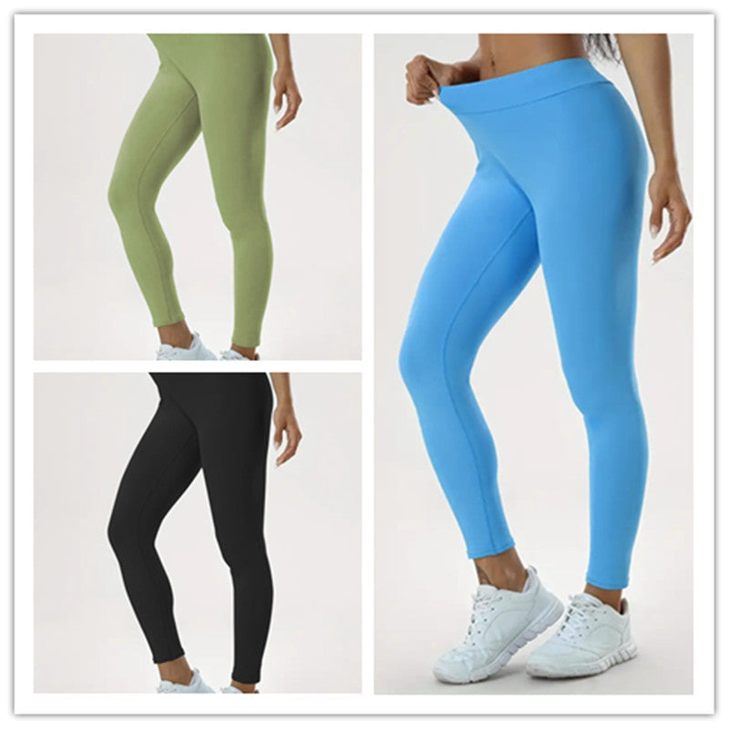 Sharon | Women's High Waisted Yoga Trousers – Elasticated Waistband