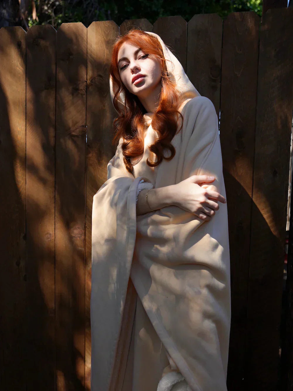Rosie | Women's Oversized Hoodie Blanket – Cosy Wearable Snuggle Top