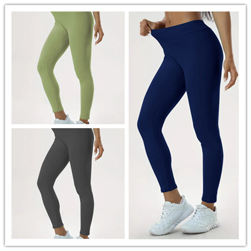 Sharon | Women's High Waisted Yoga Trousers – Elasticated Waistband