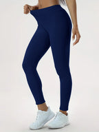 Sharon | Women's High Waisted Yoga Trousers – Elasticated Waistband