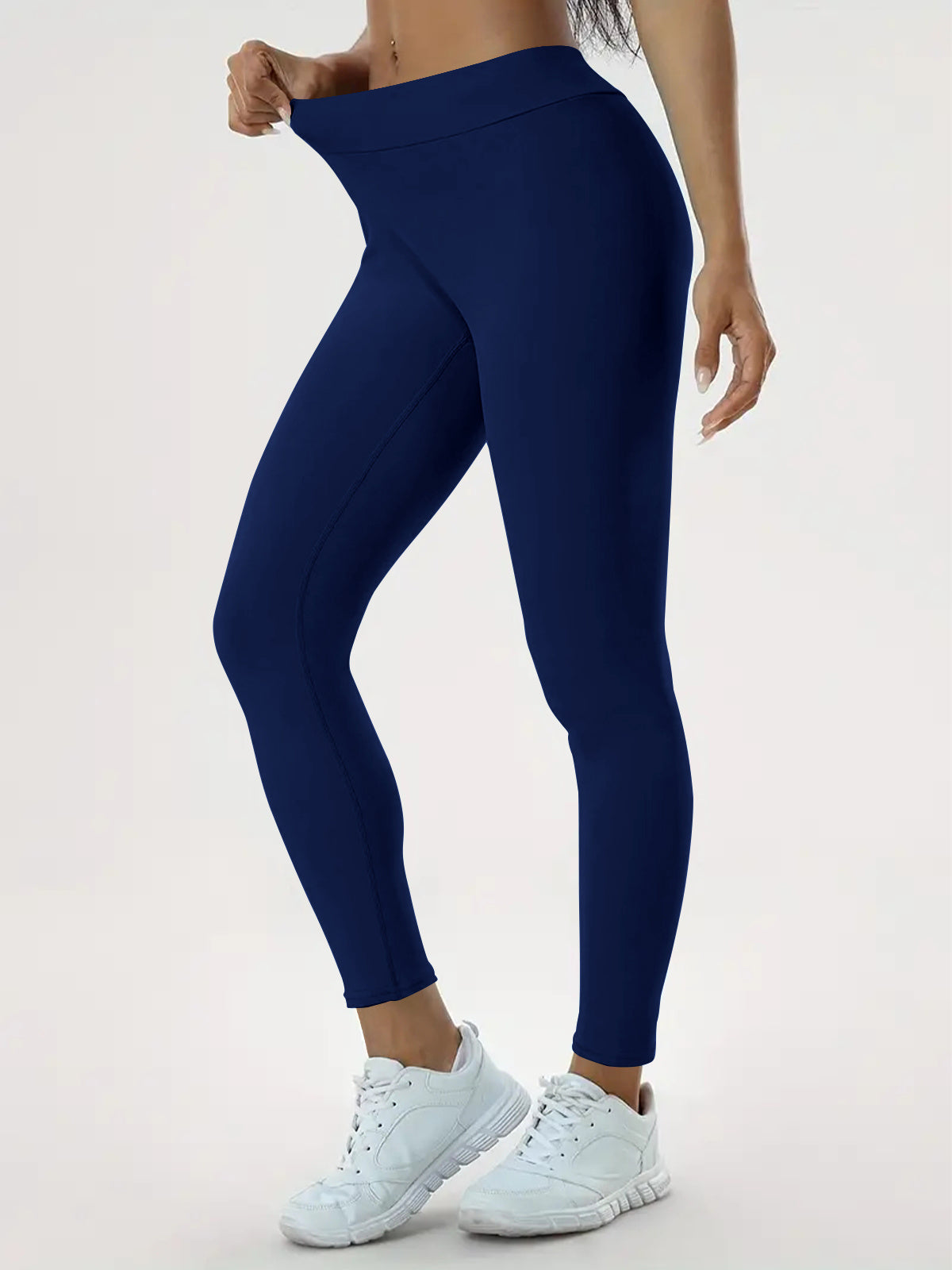 Sharon | Women's High Waisted Yoga Trousers – Elasticated Waistband