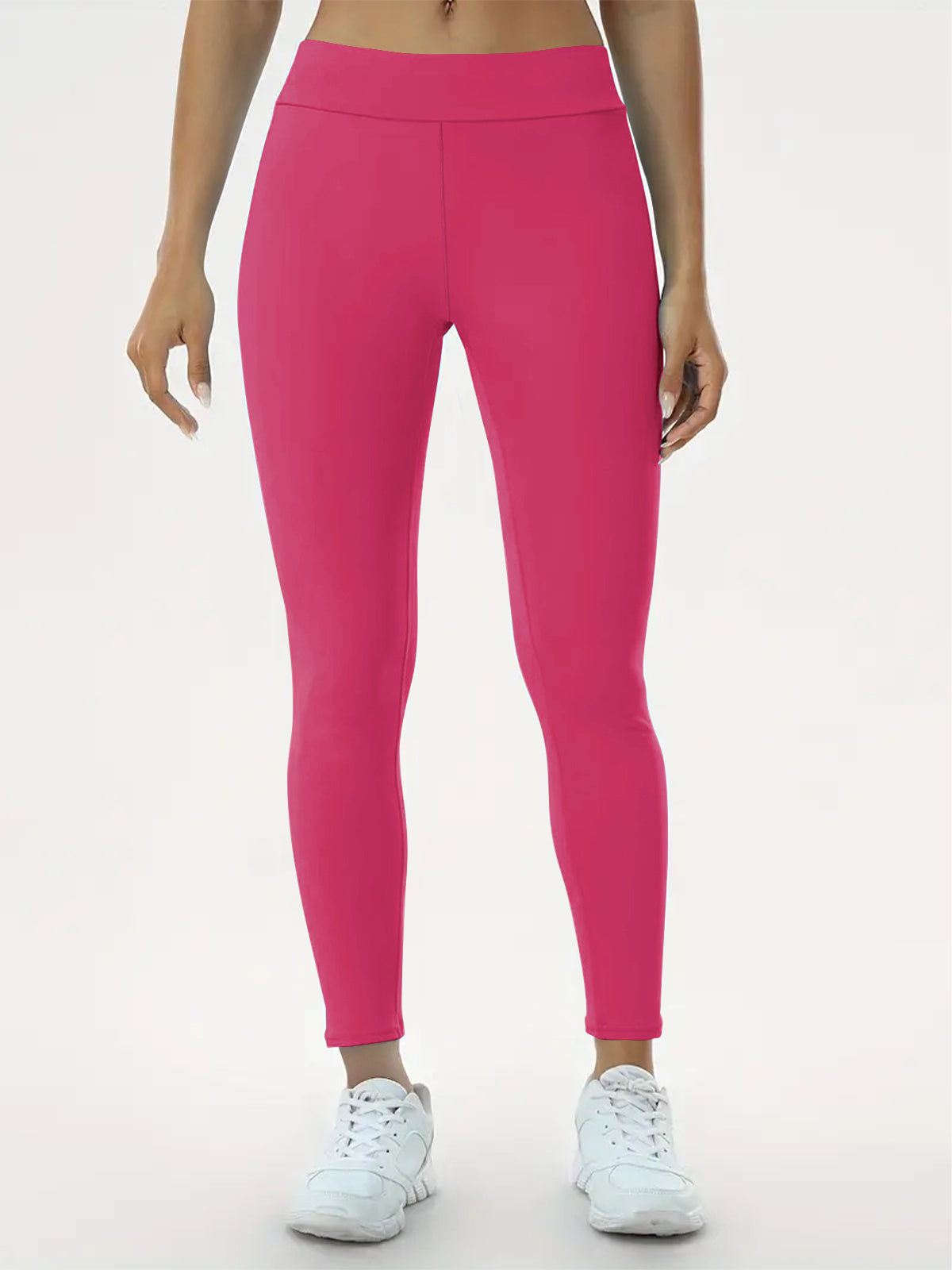 Sharon | Women's High Waisted Yoga Trousers – Elasticated Waistband