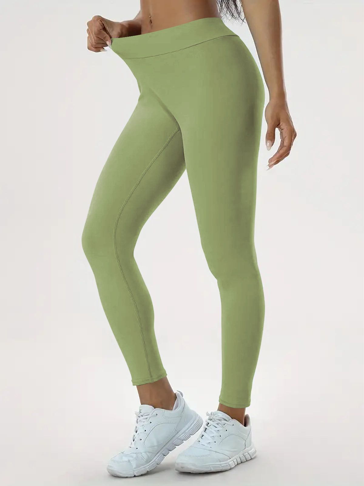 Sharon | Women's High Waisted Yoga Trousers – Elasticated Waistband