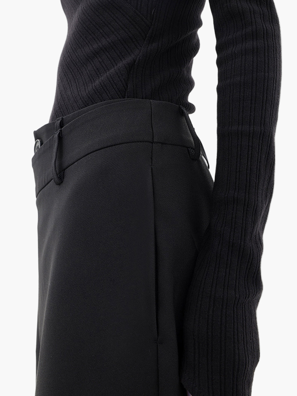 Imogen | Women's Wide Leg Wrap Trousers – Modern Streetwear & Office Style