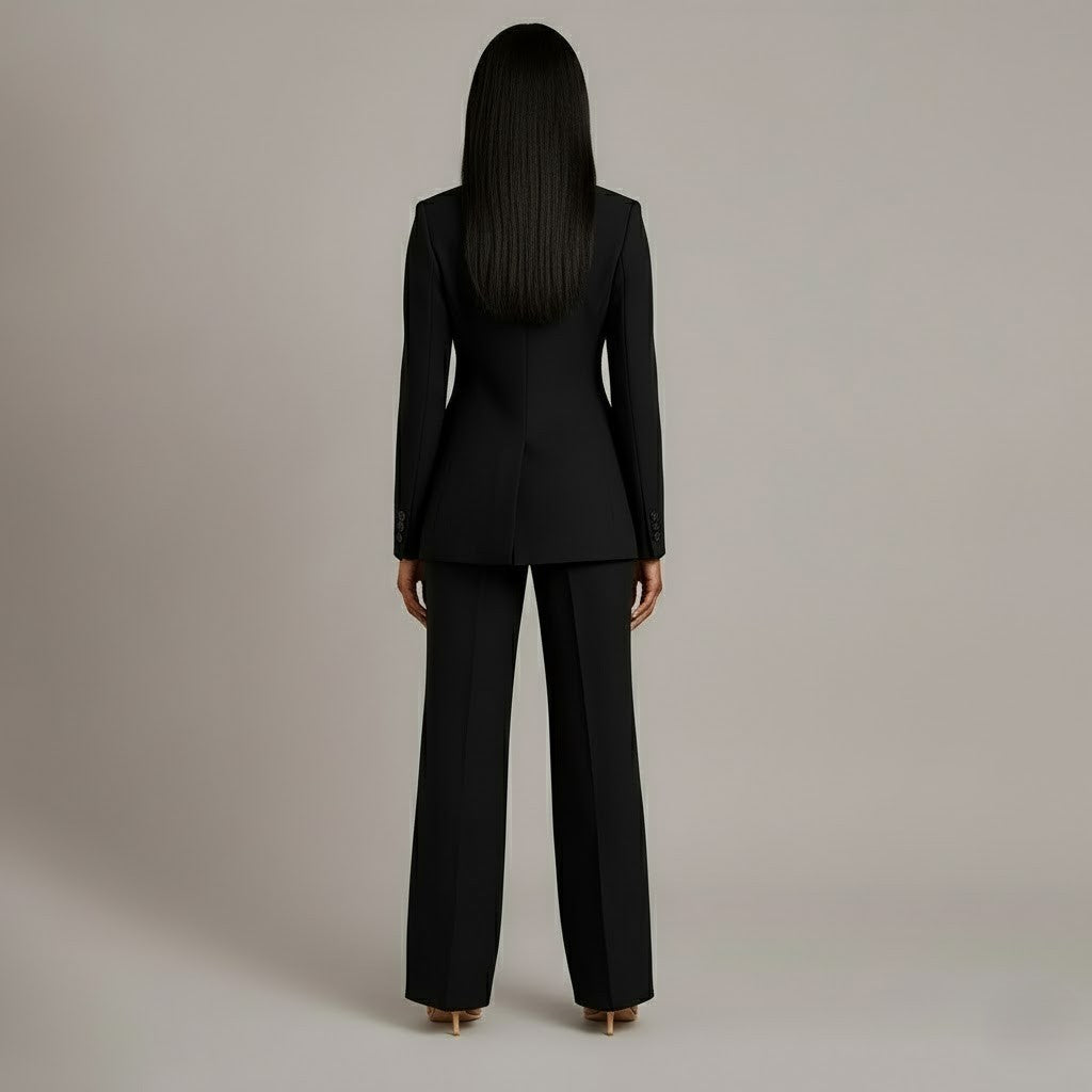 Christian Women’s Tailored Suit Set – Long Blazer