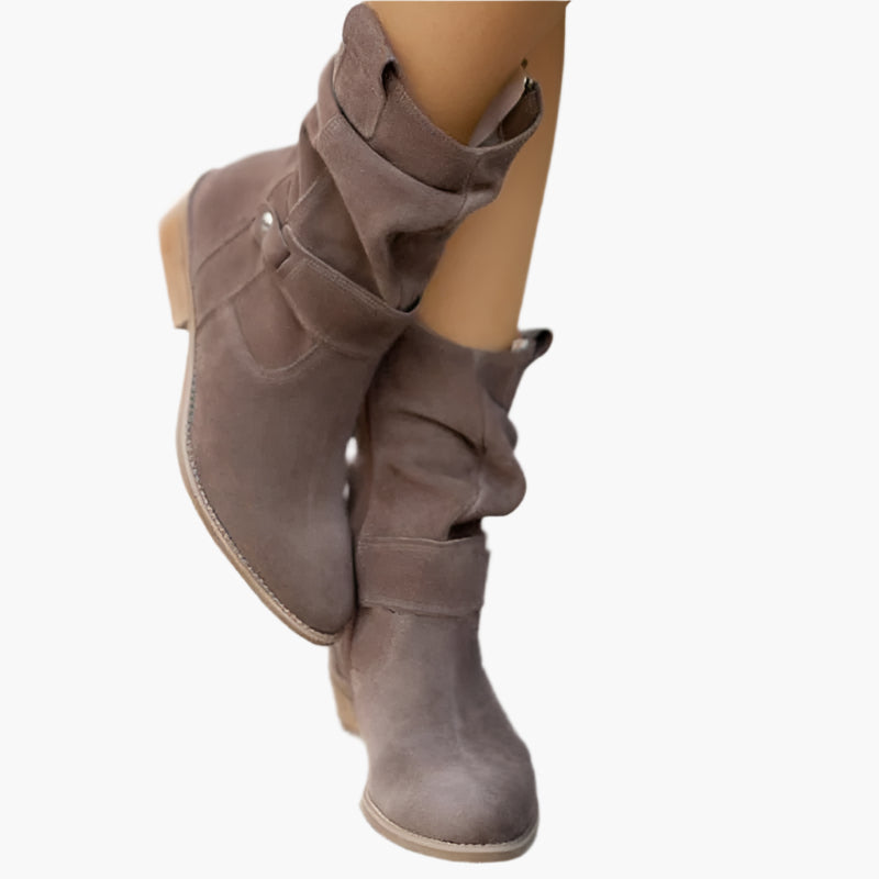 Isobel | Women's Zip-Up Ankle Boots – Comfortable Everyday Style