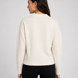 Knit Sweater – Heart Detail, Oversized Fit, Comfortable Everyday Wear