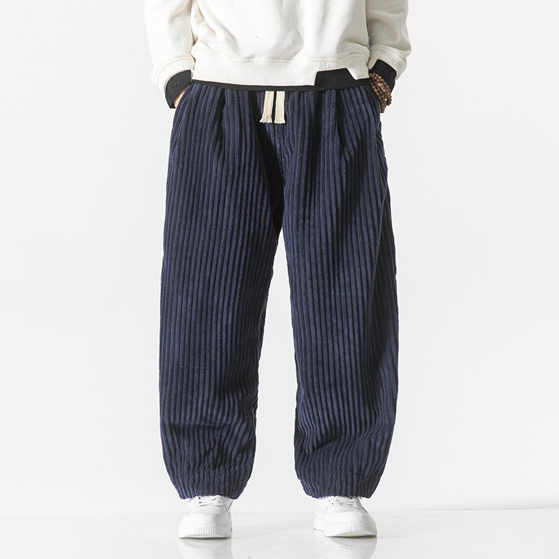 Masaaki Elegant Comfort Corduroy Trousers – Smart Fit