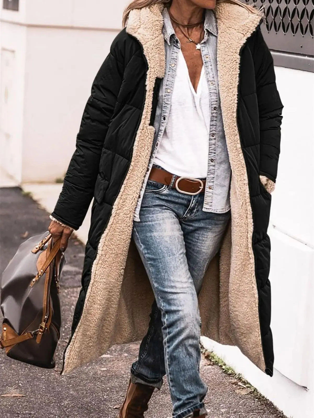 Jacinta | Women's Hooded Padded Jacket – Warm Winter Coat