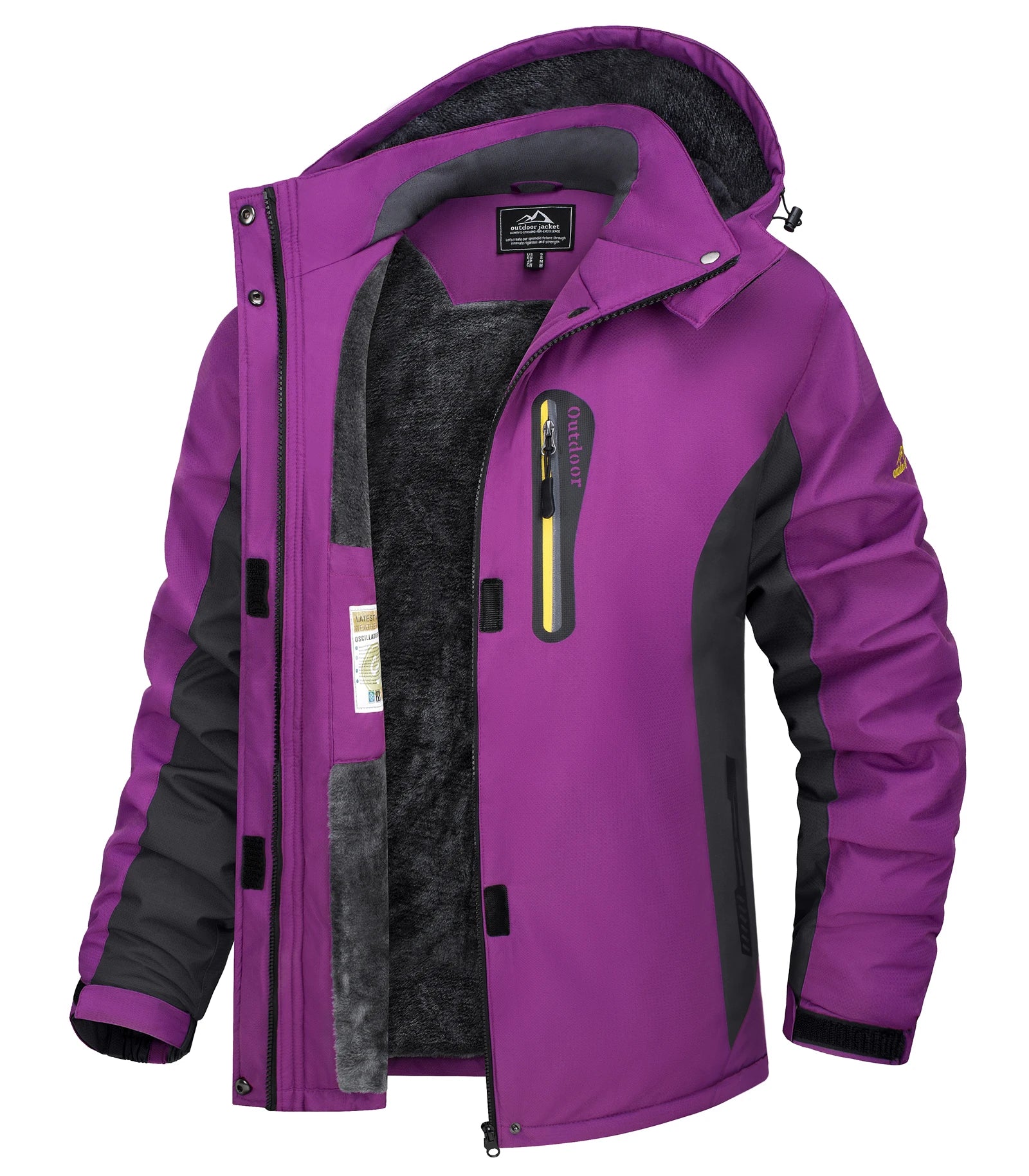 Isla | Women's Winter Windbreaker – Windproof & Warm Outdoor Jacket