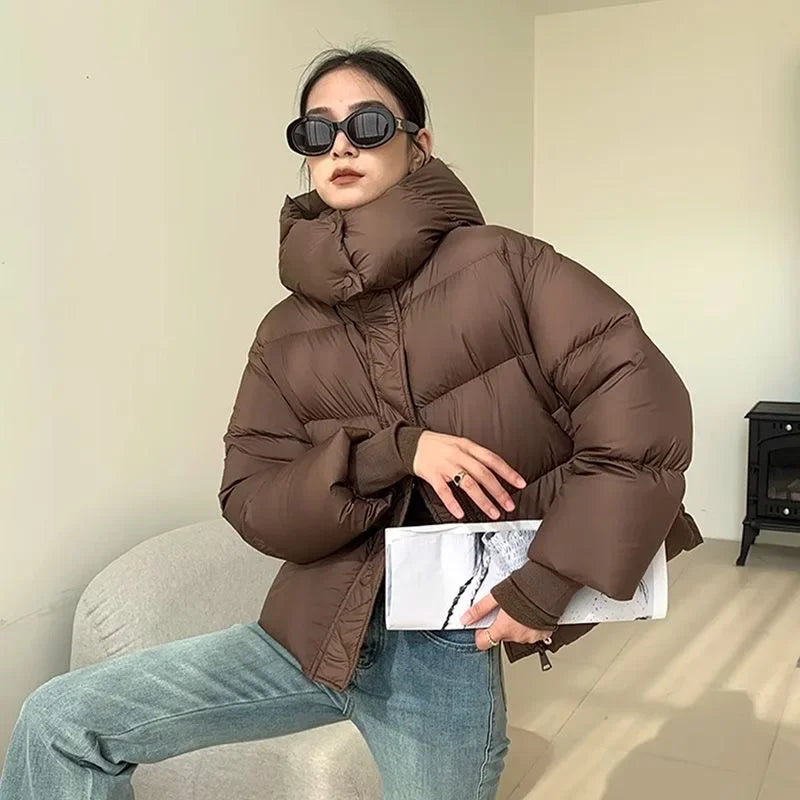 Lina | Women's Winter Down Jacket – Warm Quilted Puffer Coat