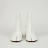 Women's Ankle Boots – Split Toe Design, Chunky High Heel, Zip Fastening for Everyday Wear