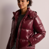 Women's Padded Jacket – Detachable Hood, Comfortable Fit for Everyday Winter Wear