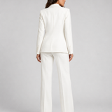 Women's Tailored Blazer and Trouser Suit Set – Structured Fit for Work and Special Occasions