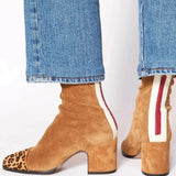 Women's Ankle Boots – Square Toe, Block Heel, Smart Everyday and Occasion Wear