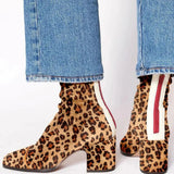 Women's Ankle Boots – Square Toe, Block Heel, Smart Everyday and Occasion Wear