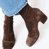 Women's Ankle Boots – Square Toe, Block Heel, Smart Everyday and Occasion Wear