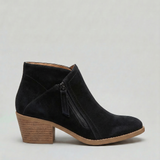 Ankle Boots – Block Heel, Side Zip Fastening, Everyday Wear and Smart Styling