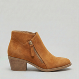 Ankle Boots – Block Heel, Side Zip Fastening, Everyday Wear and Smart Styling