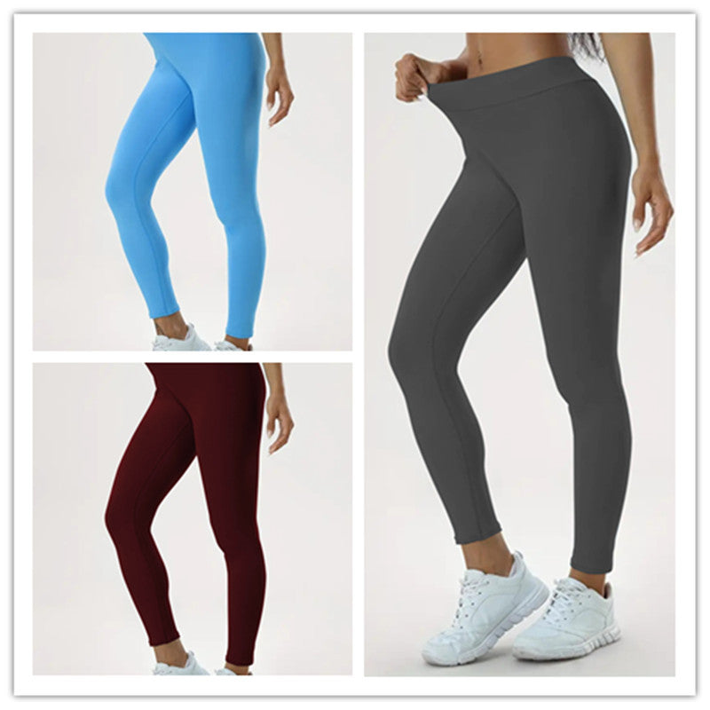 Sharon | Women's High Waisted Yoga Trousers – Elasticated Waistband