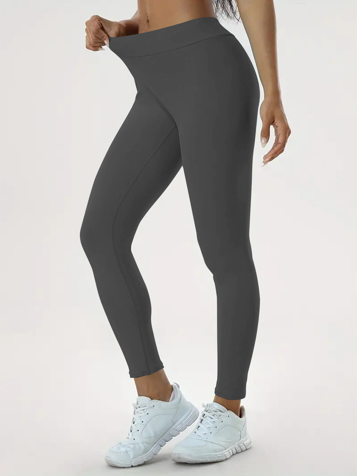 Sharon | Women's High Waisted Yoga Trousers – Elasticated Waistband